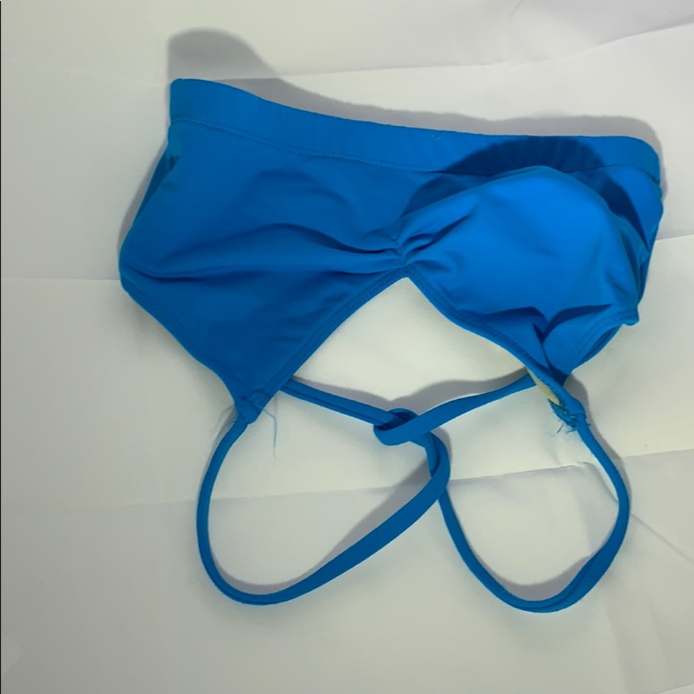 katrina activewear blue bra.